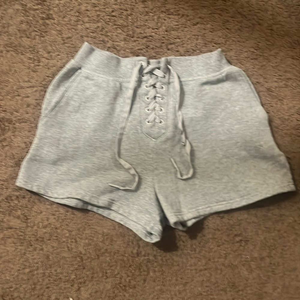 Victoria’s Secret high waist lace up short